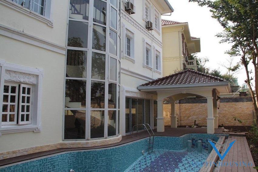Gorgeous house with swimming pool for rent in Ciputra, Tay Ho
