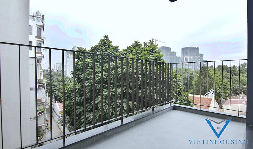 An elegant 2 bedroom apartment with amazing view from glass windows surounding for rent on To Ngoc Van