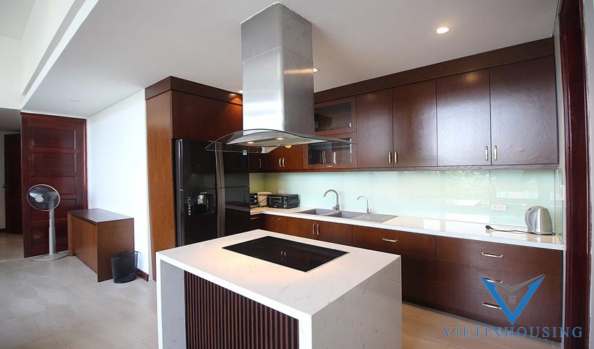 A  new   apartment with Sophisticated architecture apartment for rent in Yen Phu Village