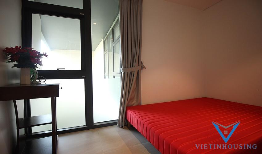 A  new   apartment with Sophisticated architecture apartment for rent in Yen Phu Village