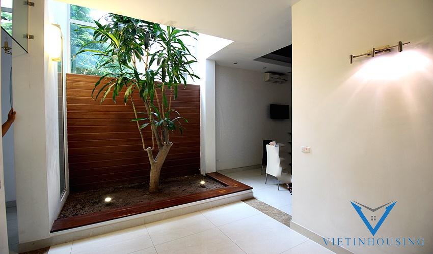 Charming house with large outdoor space for rent in Tay Ho, Hanoi