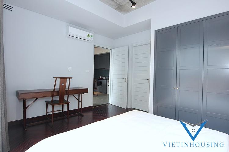 Balcony 1 bedroom apartment for rent in Tu Hoa st, Tay Ho, Ha Noi