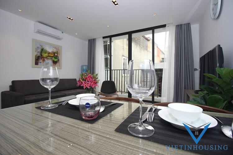Brand new and Morden 1 bedroom apartment for rent in Doi Can st, Ba Dinh district