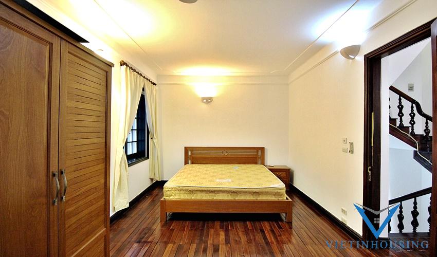 Affordable one bedroom with nice front yard for rent in Tay Ho