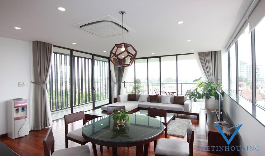 A Beautiful Spacious Modern apartment with nice view  for rent in Tay Ho