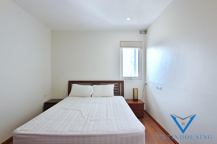 A nice serviced apartment with balcony for rent in Quang An, Tay Ho