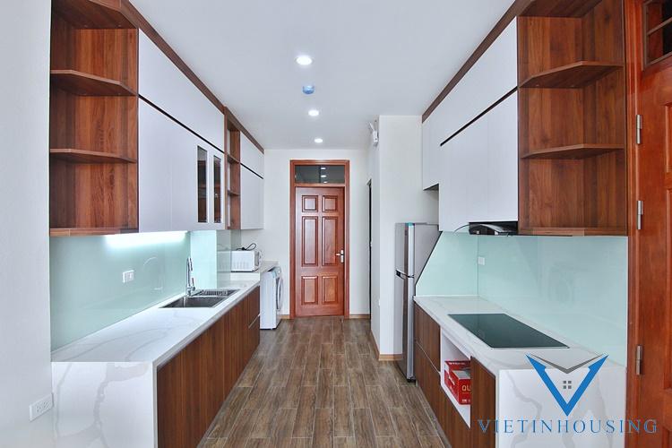 A newly 1 bedroom apartment with big balcony in Nhat chieu, Tay ho, Hanoi