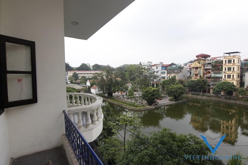Lovely 4 bedroom house for rent on Ngoc Ha st, Ba Dinh, Ha Noi
