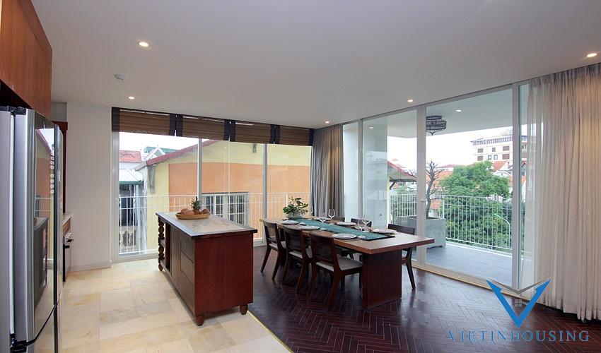 High End and Stylish apartment  for rent in To Ngoc Van st, Tay Ho District