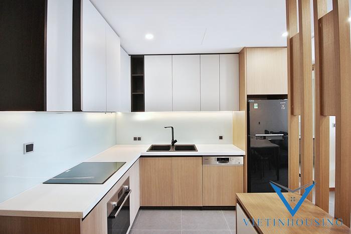 A brand new and modern 1 bedroom apartment for rent in Tay ho, Hanoi