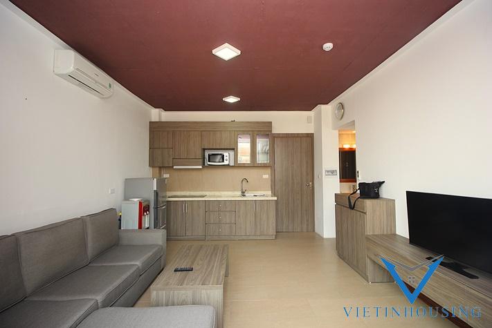 Bright one bedroom apartment for rent in Tay Ho District 