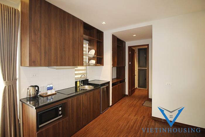 A charming 1 bedroom apartment with nice balcony for rent on Au Co street