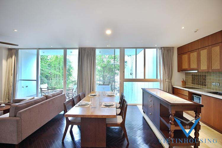 Morden 3 beds apartment for rent in the heart of To Ngoc Van, Tay Ho