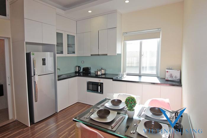 Modern one bedroom apartment for rent in Tay Ho area, Hanoi