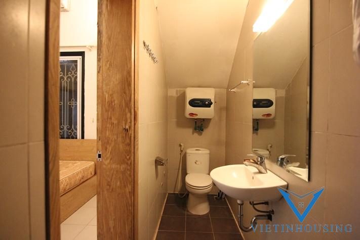 Quiet apartment with one bedroom for rent in alley 275 Au co st, Tay Ho District
