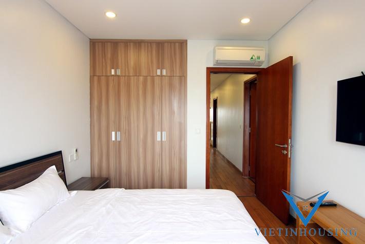 Supper nice location, Higher floor, Lake view apartment for rent in Tay Ho