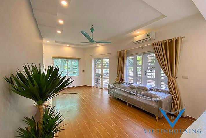 Garden house for rent in An Duong area, Tay Ho District