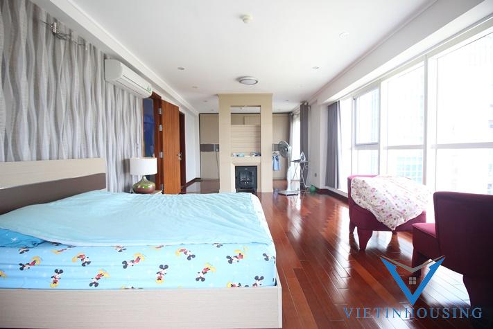 Big size apartment in L building in Ciputra For Rent