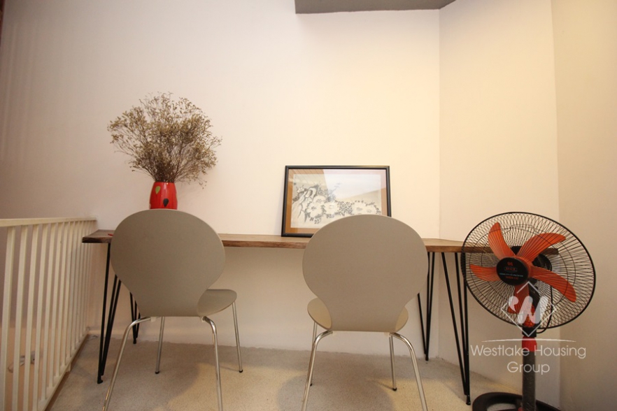 One bedroom modern house with garden for rent in Tay Ho, Ha Noi