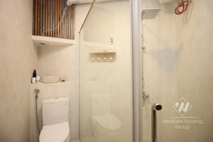 One bedroom modern house with garden for rent in Tay Ho, Ha Noi