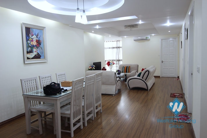 Spacious and nice apartment for rent in Ciputra, Tay Ho, Ha Noi