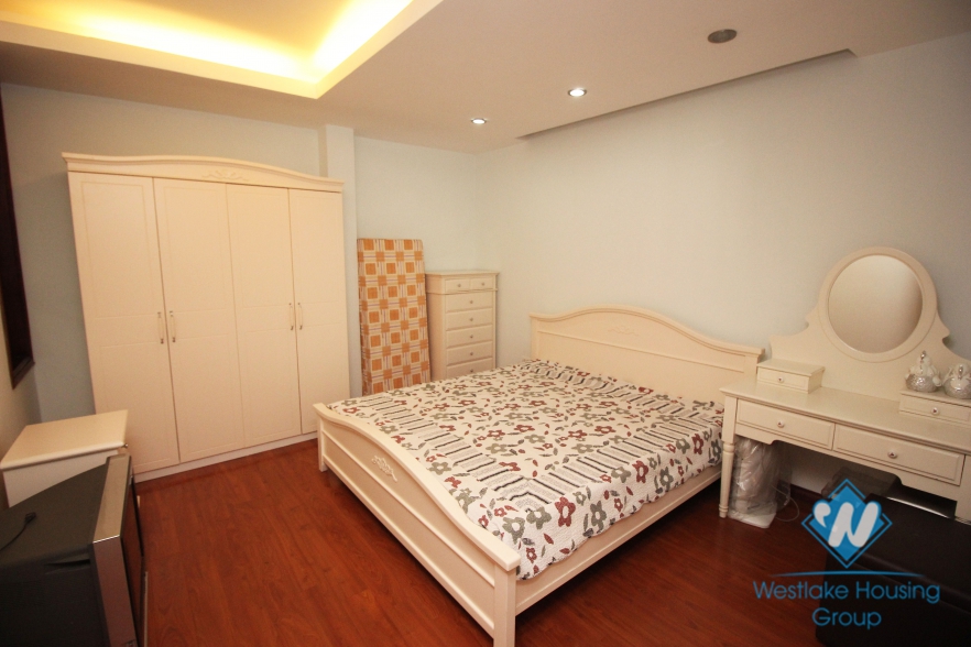 Spacious, good quality apartment for rent in Ba Dinh, Hanoi