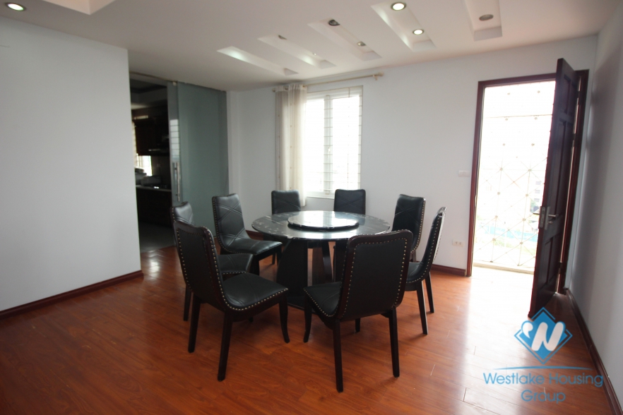 Spacious, good quality apartment for rent in Ba Dinh, Hanoi