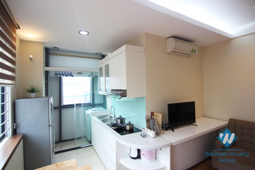 Studio apartment for rent in Ba Dinh district, near Daewoo hotel
