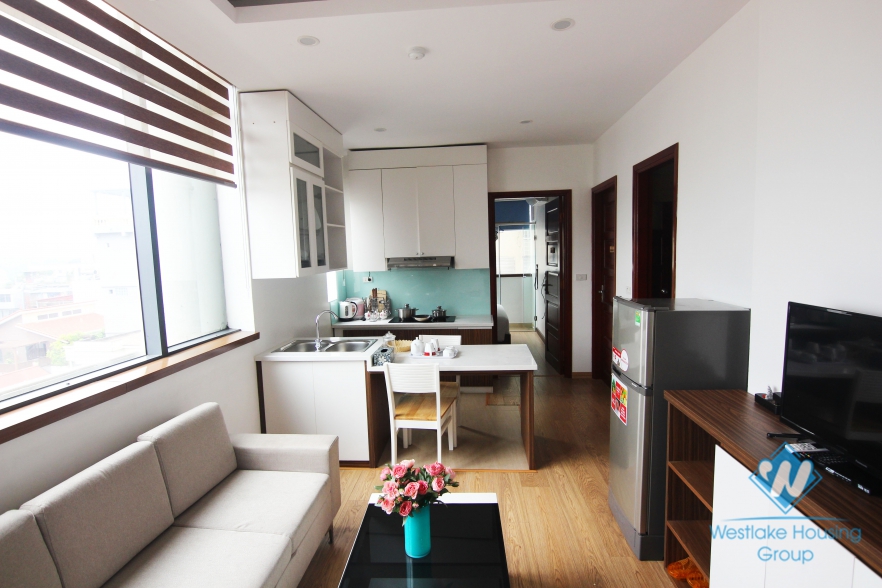 Bright 02 bedrooms apartment for rent in Ba Dinh district