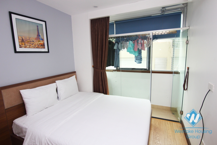 Bright 02 bedrooms apartment for rent in Ba Dinh district
