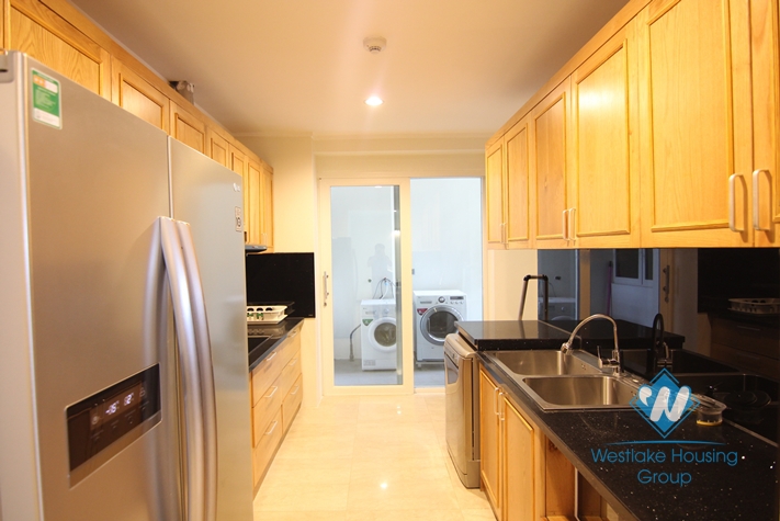 Self catering 3 bedrooms apartment for rent in Ciputra, Tay Ho, Hanoi 