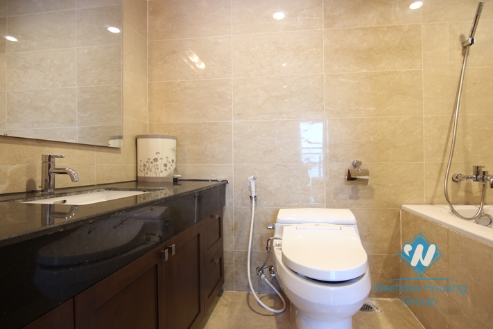 Self catering 3 bedrooms apartment for rent in Ciputra, Tay Ho, Hanoi 