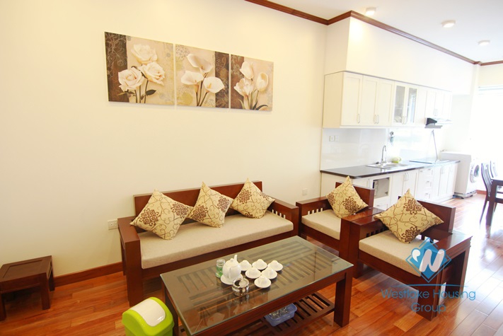 Quality and new one bedroom apartment for rent in Truc bach area