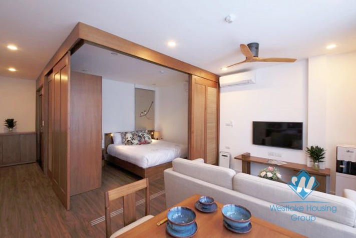 A beautiful 1 bedroom apartment for rent in Ba dinh, Ha noi