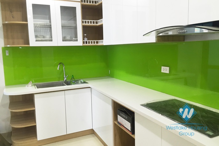 Nice apartment with 03 bedrooms on the high floor for rent in Gold Mark