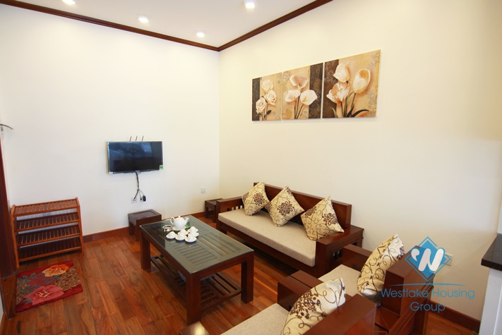 Quality and new one bedroom apartment for rent in Truc bach area