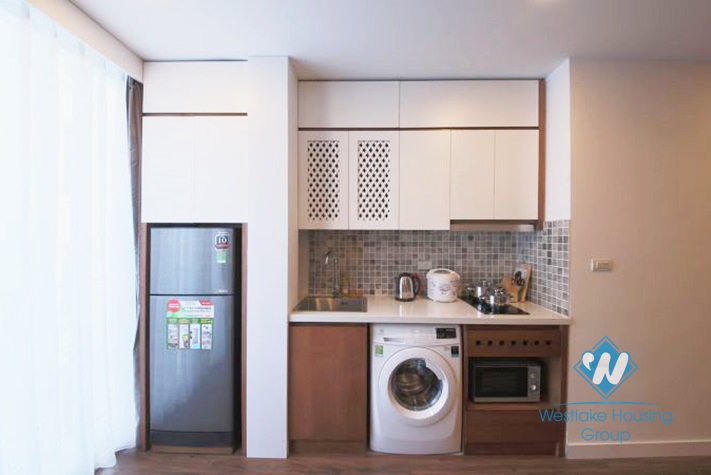 A beautiful 1 bedroom apartment for rent in Ba dinh, Ha noi