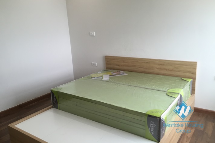 Nice apartment with 03 bedrooms on the high floor for rent in Gold Mark
