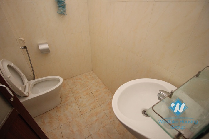 Unfurnished house with big yard for rent in Ba Dinh district, Ha Noi