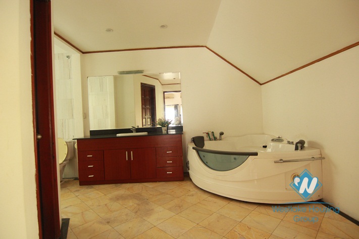 Lovely house for rent in Tay Ho with lots of light and outdoor space