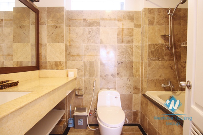 Beautiful apartment for rent with lake view in Tay Ho, Hanoi