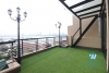 Lovely penthouse apartment rental with a beautiful terrace and West lake view