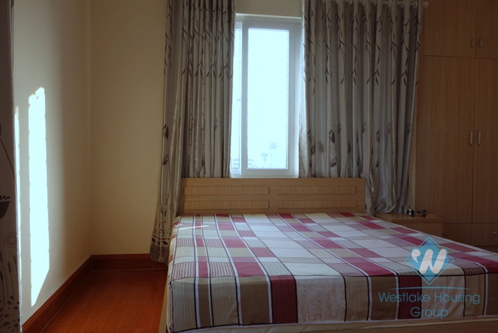 An affordable spacious apartment for rent in Ba Dinh, Ha Noi