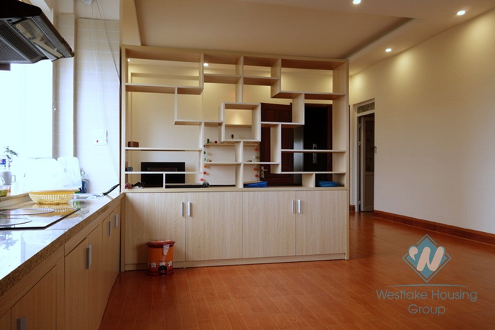 An affordable spacious apartment for rent in Ba Dinh, Ha Noi