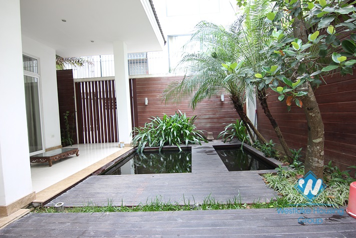Modern and high quality house for rent in Tay Ho area