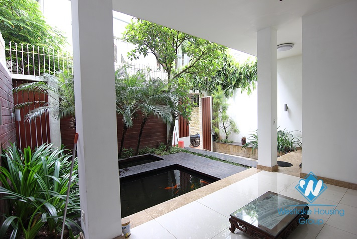 Modern and high quality house for rent in Tay Ho area