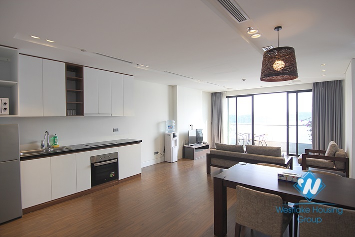 Lake view 02 bedrooms apartment for rent in Tay Ho district 