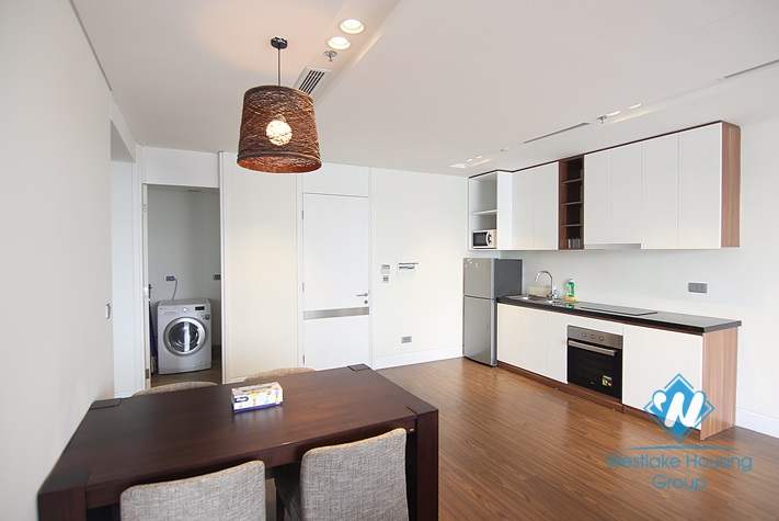 Lake view 02 bedrooms apartment for rent in Tay Ho district 