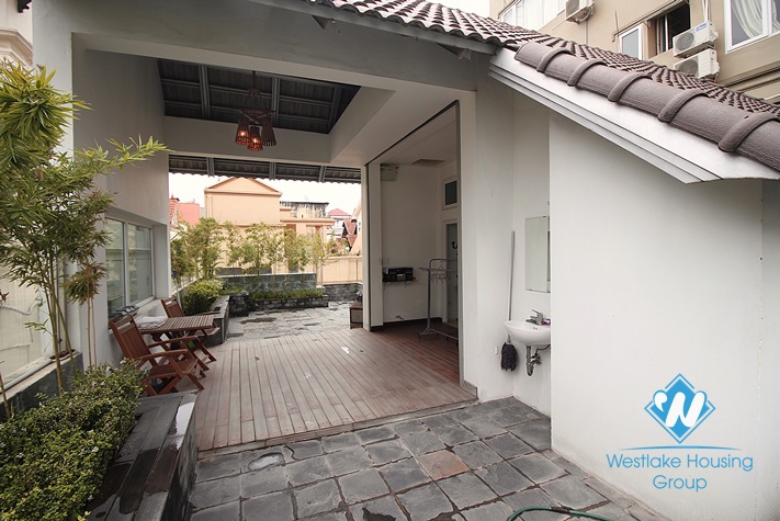 Modern and high quality house for rent in Tay Ho area