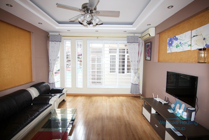 Fully furnished house for rent on Dao Tan, Ba Dinh